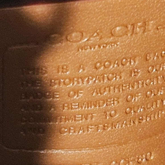 Coach Smith Mini Tote In Wine - Picture 10 of 10